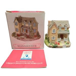 Vintage 1995 Liberty Falls Americana Collection‎ - Wilson Ranch House AH91